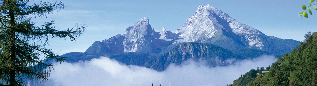 Blick auf den Watzmann